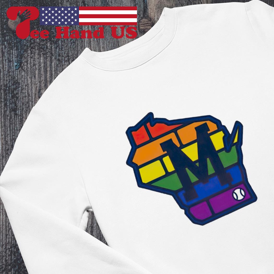 Milwaukee Brewers Pride LGBT shirt, hoodie, sweater, long sleeve