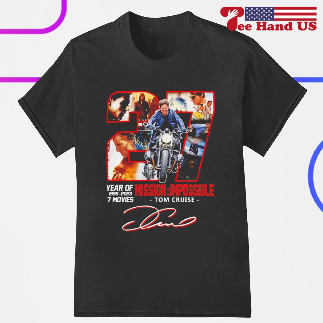 Vintage Mission Impossible 1996 Shirt Size XL Black Made In