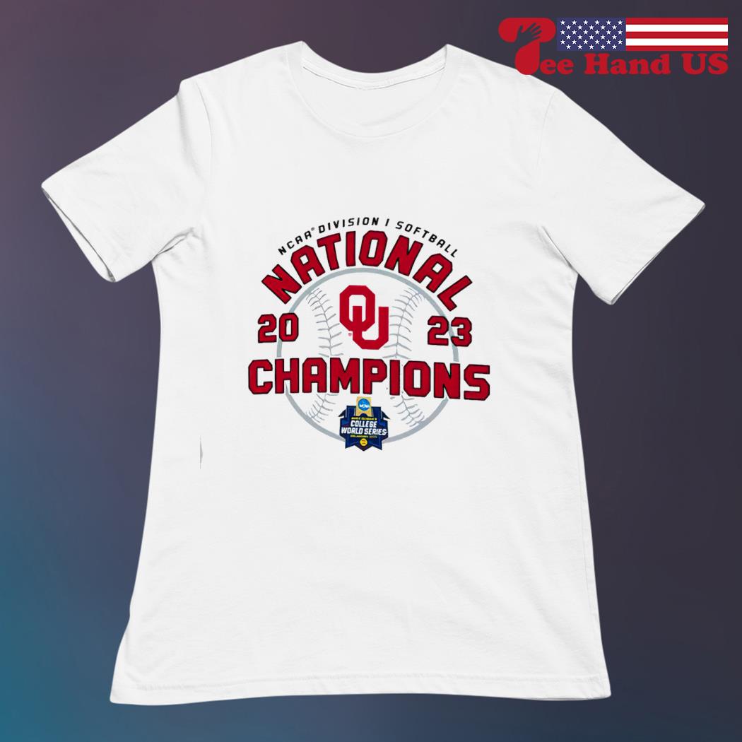 Unisex Champion White Oklahoma Sooners 2023 NCAA Softball Women's