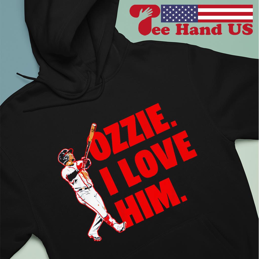 Ozzie Albies Atlanta Braves baseball I love him 2023 T-shirt, hoodie,  sweater, long sleeve and tank top