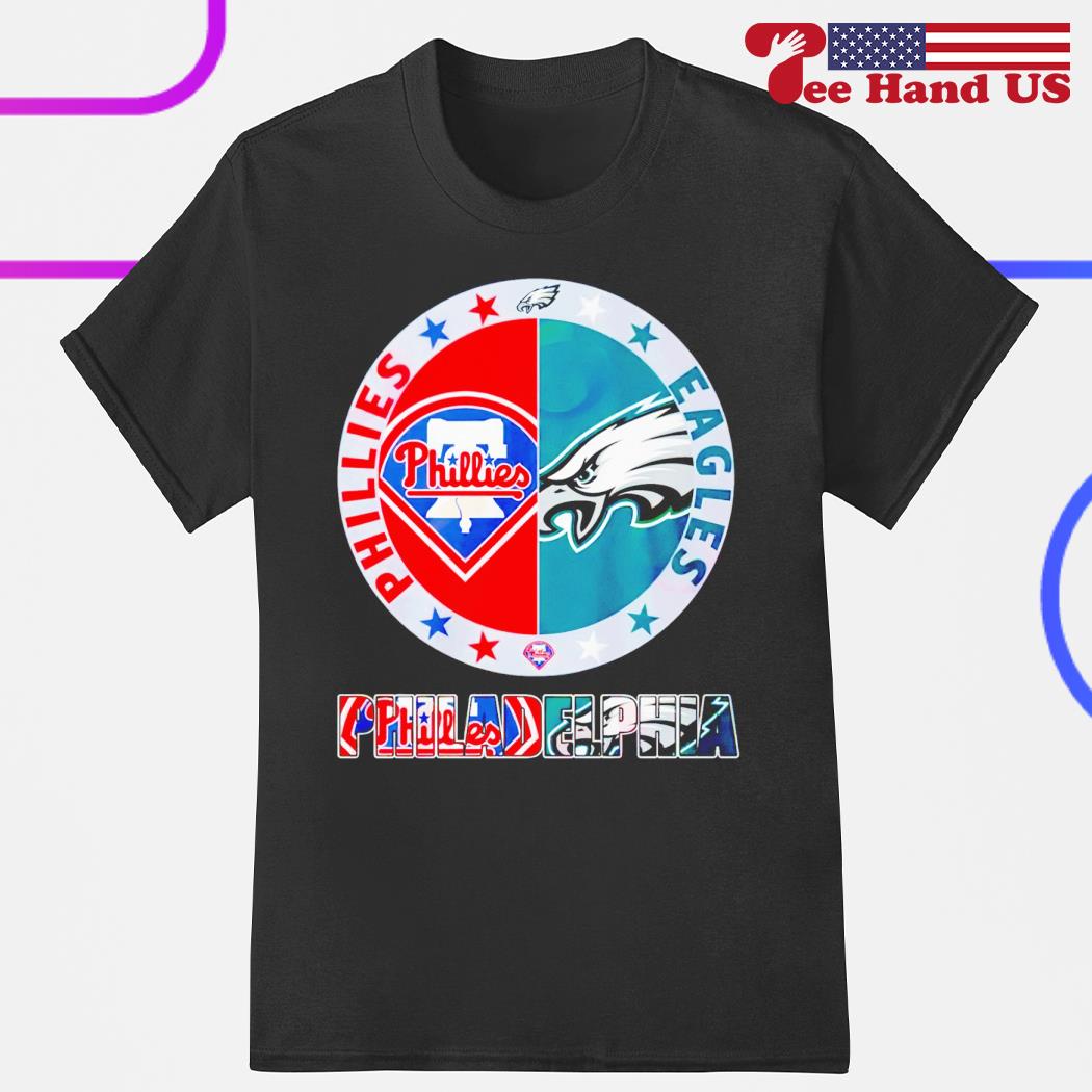 HOT FASHION Philadelphia Phillies And Philadelphia Eagles Unisex T-Shirt
