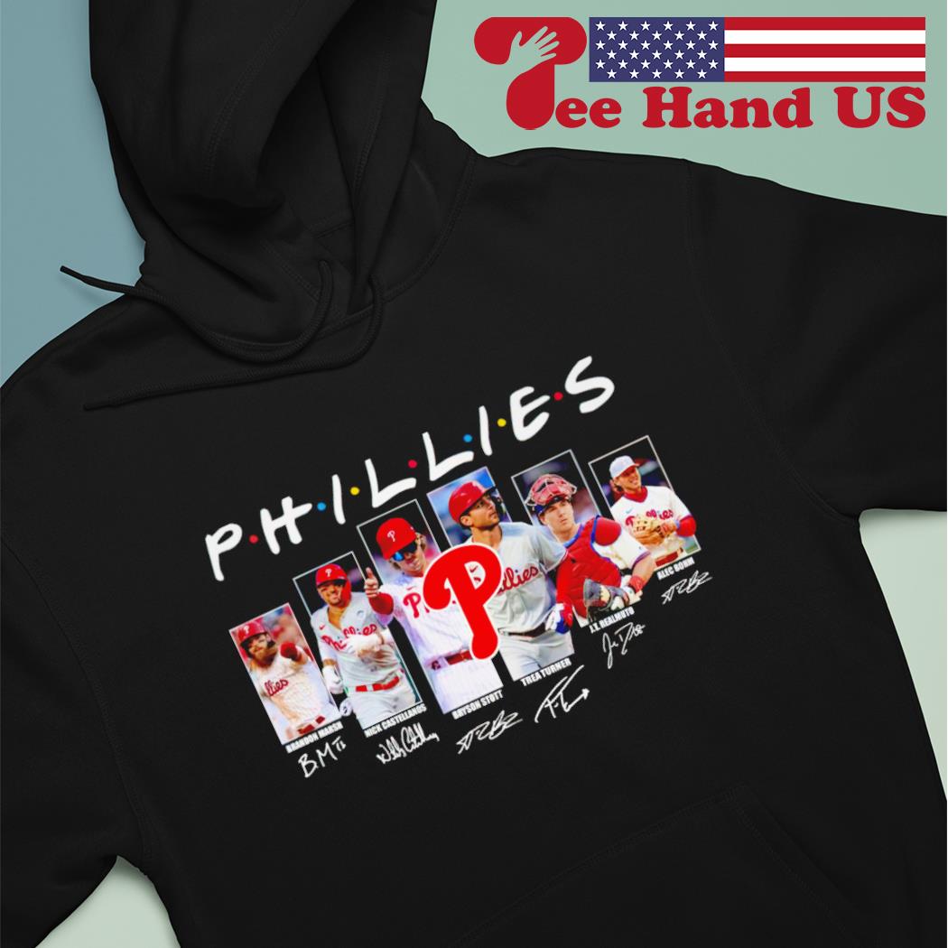 Philadelphia Phillies Friends Players Signatures Shirt - Bring