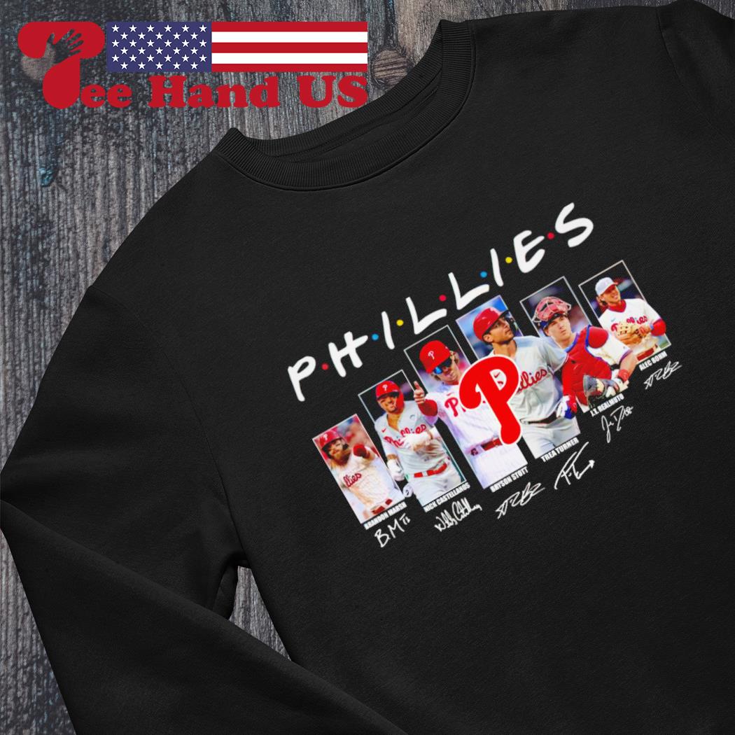 Philadelphia Phillies Friends Players Signatures Shirt - Bring