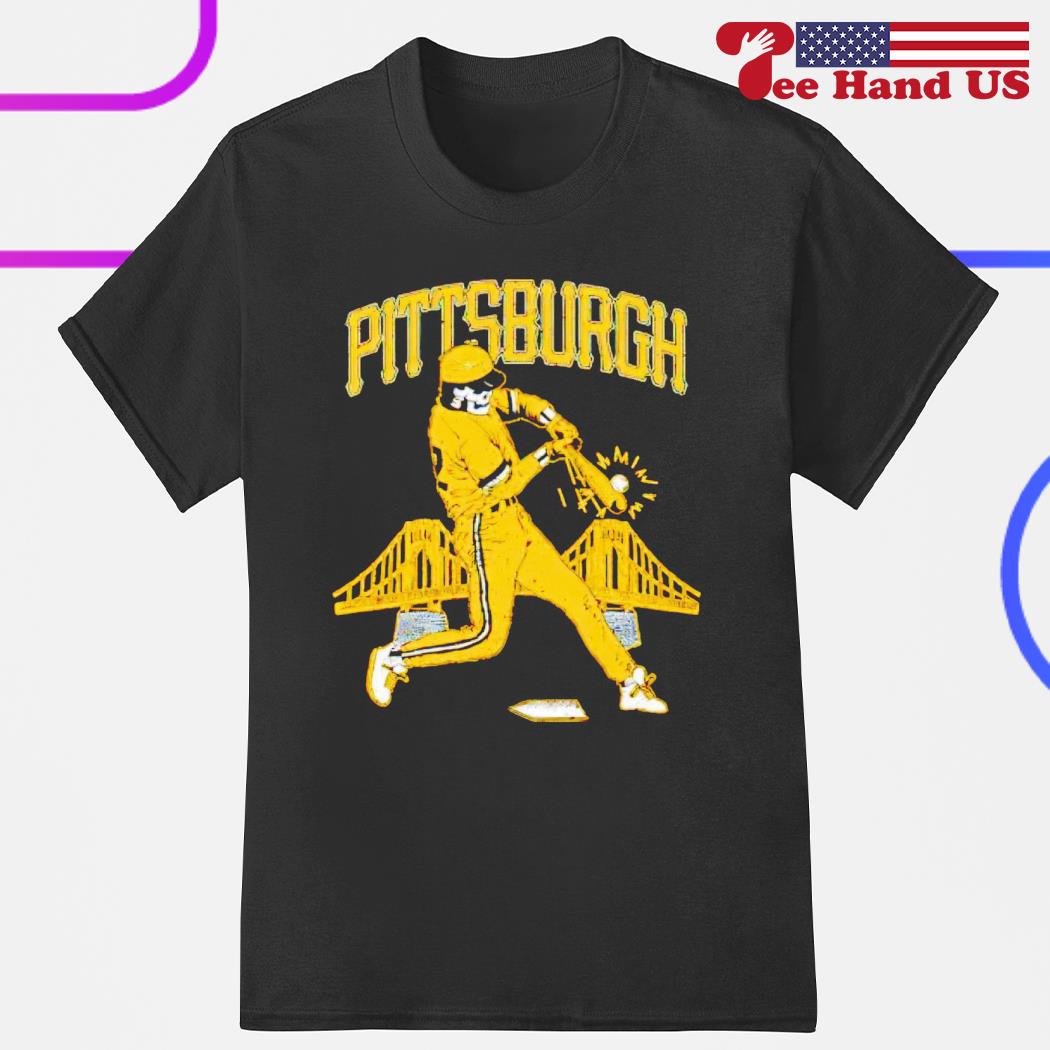 Skeleton Pittsburgh Pirates Baseball Shirt