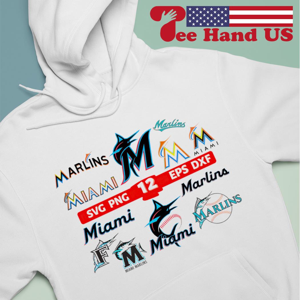 12 Layered Miami Marlins Bundle shirt, hoodie, sweater, long