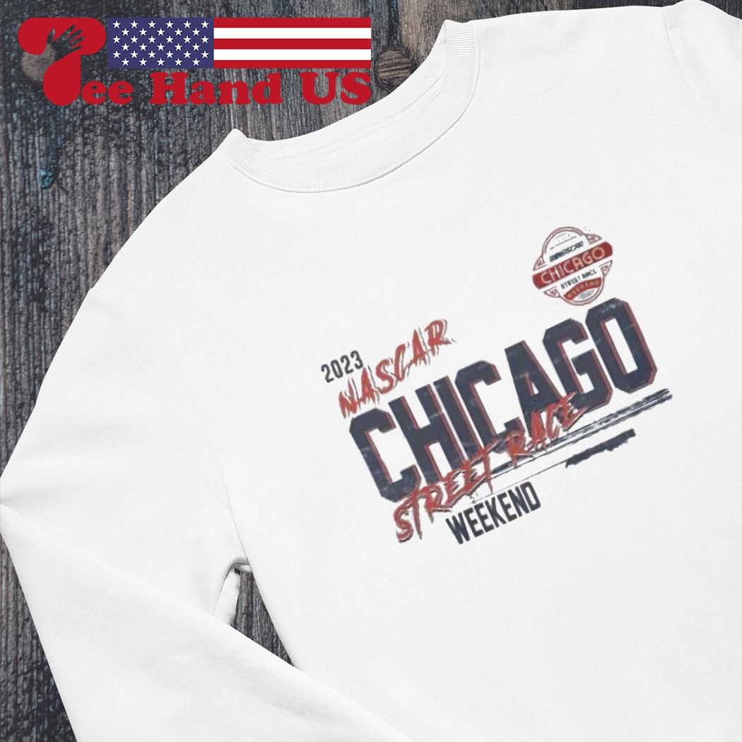 Men's Chicago Street Race Starter White Prime Time T-Shirt