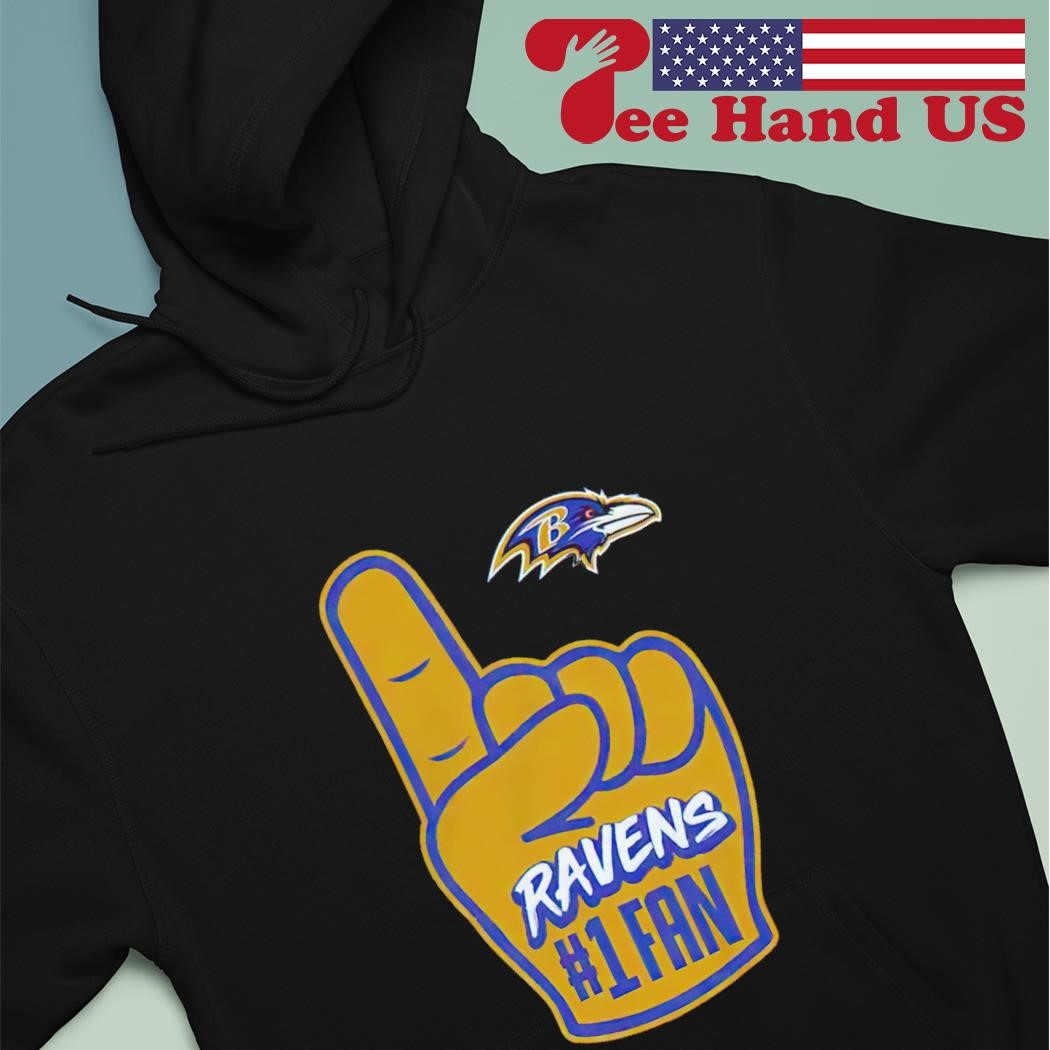 Baltimore Ravens #1 fan shirt, hoodie, sweater, long sleeve and