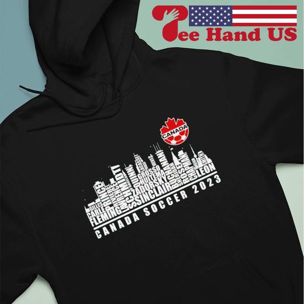 Canada soccer 2023 skyline city shirt, hoodie, sweater, long sleeve and  tank top