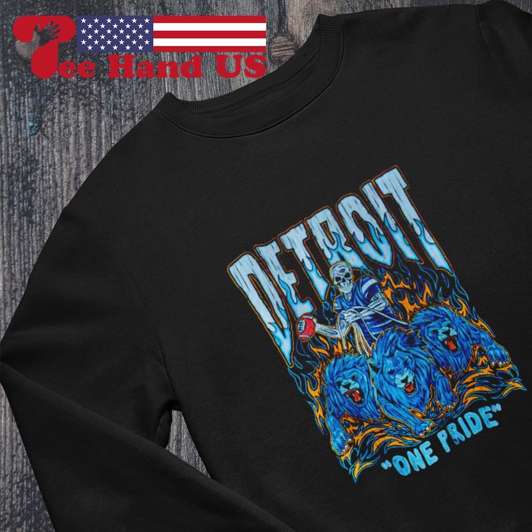 Detroit Lions Graphic Tee T Shirt Hoodie Sweatshirt Long Sleeve