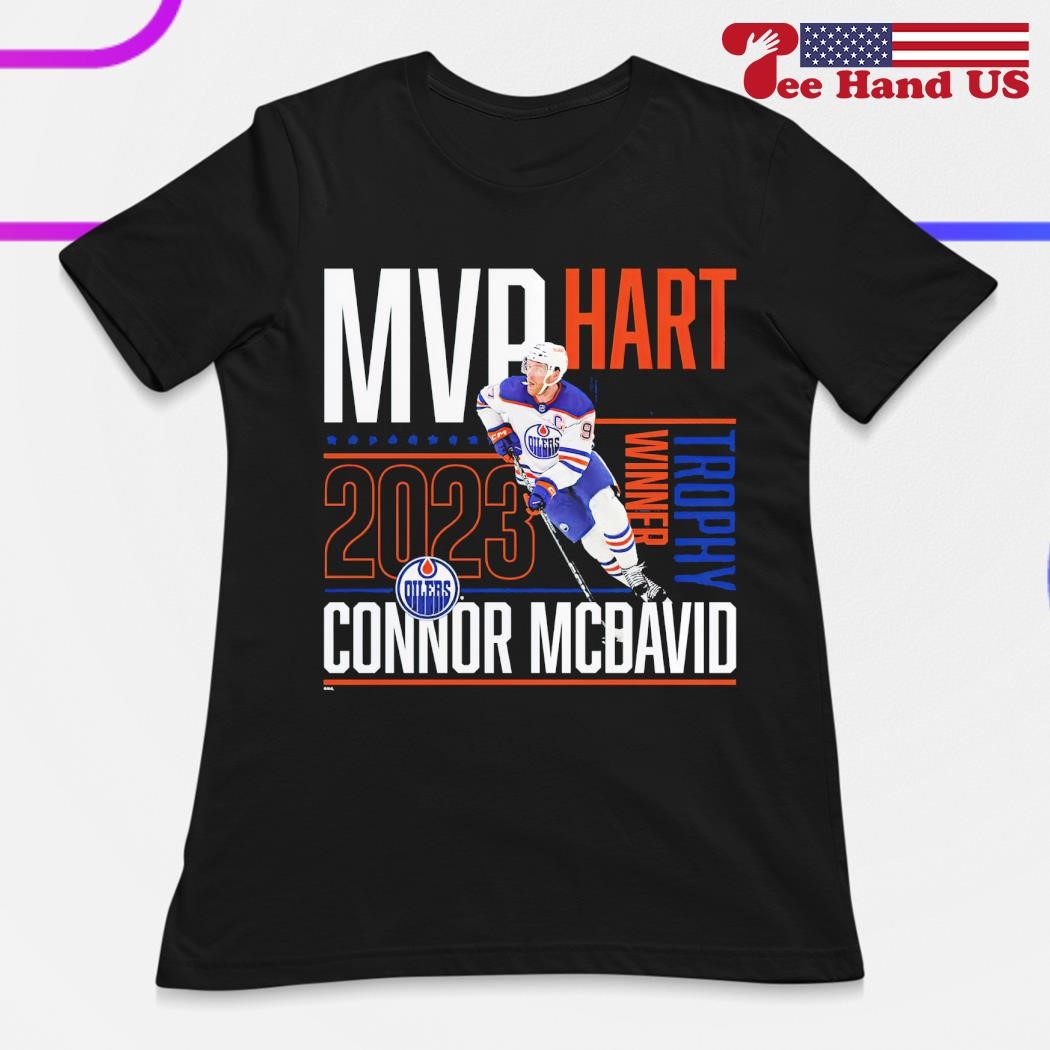 Connor Mcdavid Edmonton Oilers 2023 Hart Trophy Winner shirt