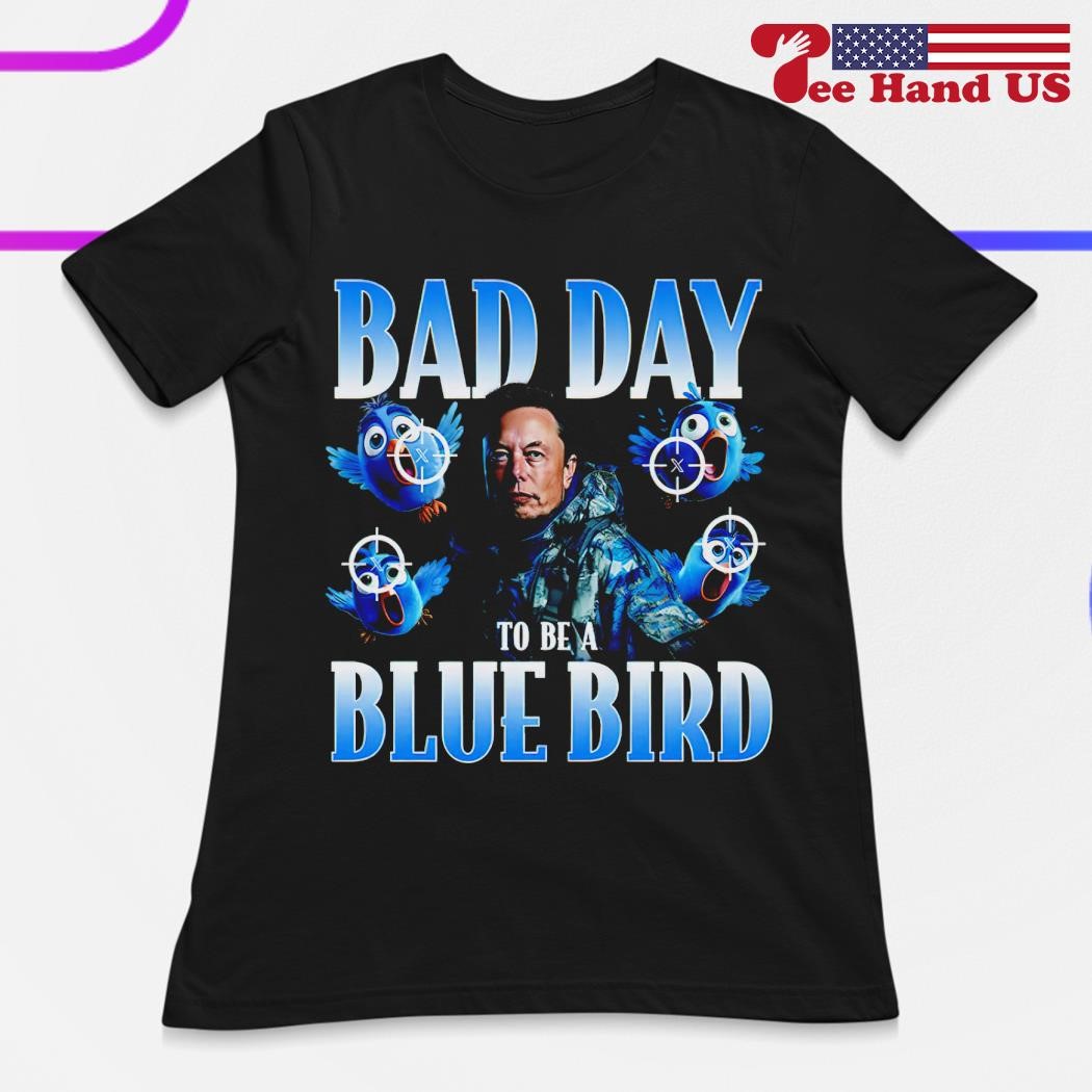 Blue store bird shirts