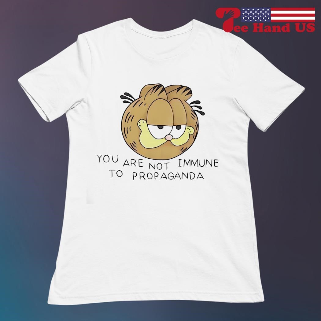 Garfield You are not immune to propaganda HD | Essential T-Shirt