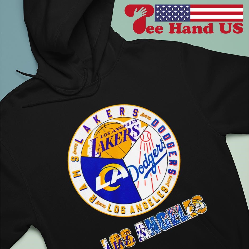 Los Angeles Lakers Dodgers Rams City Champions 2023 shirt, hoodie