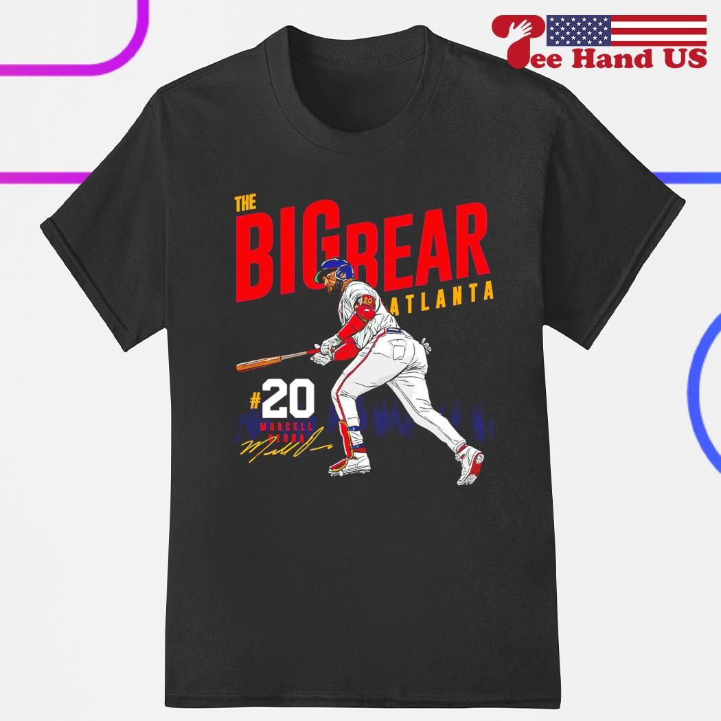 Marcell Big Bear Ozuna Atlanta Baseball t-shirt by To-Tee Clothing