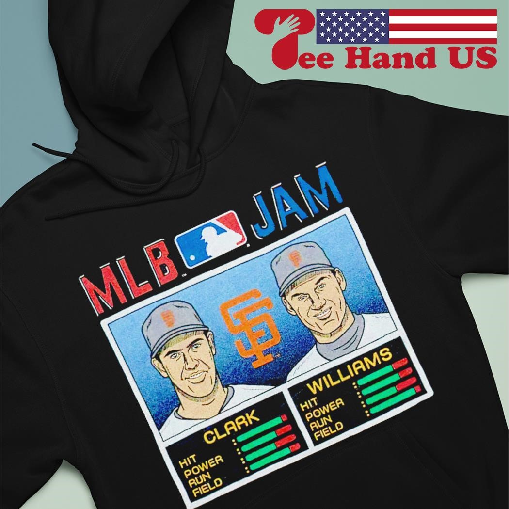 Mlb Jam Giants Clark And Williams T Shirt, hoodie, sweater and