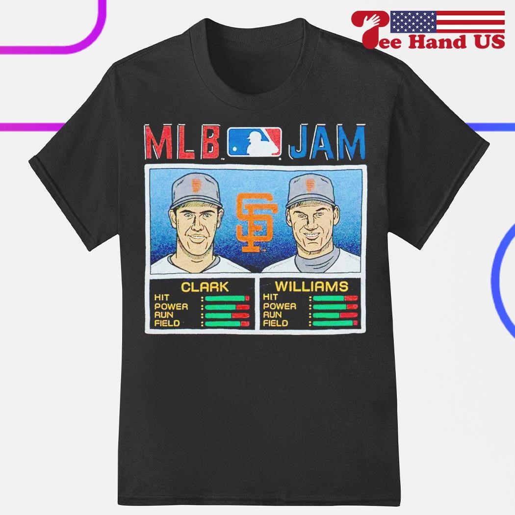 Mlb Jam Giants Clark And Williams T Shirt, hoodie, sweater and