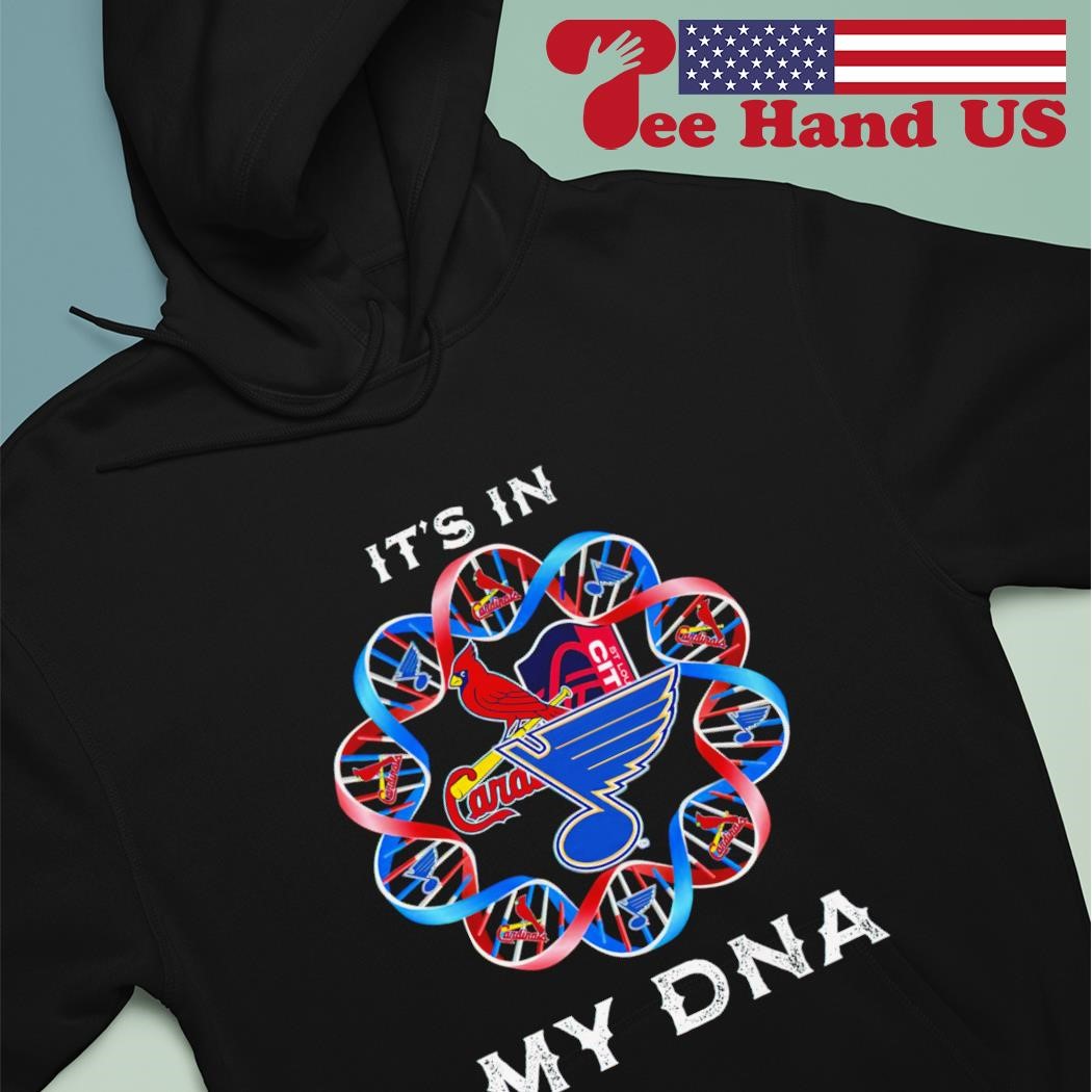 St. Louis Cardinals It's in my DNA St. Louis Blues t-shirt by To