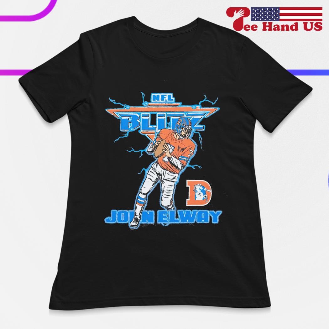 Nfl Blitz Denver Broncos John Elway shirt, hoodie, sweater, long sleeve and  tank top