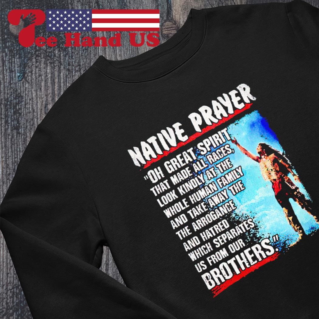 Native American T-shirt, US-made