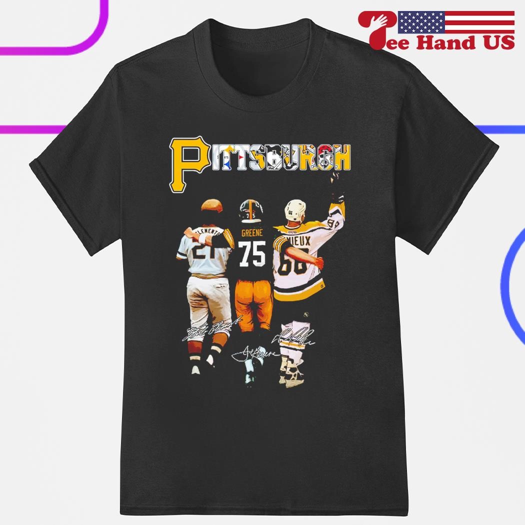 Official pittsburgh Penguins Lemieux And Steelers Greene City Champions  Shirt, hoodie, sweater, long sleeve and tank top