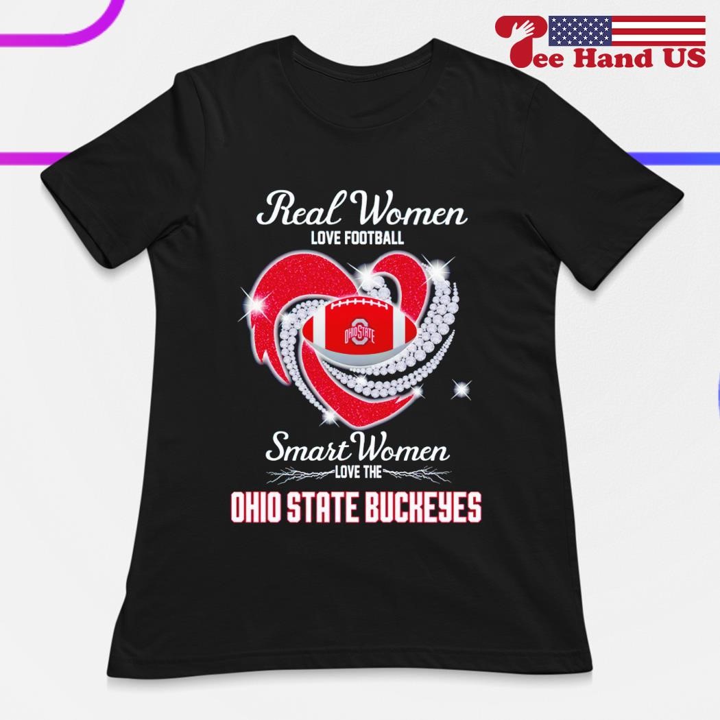 Real women love football smart women love the Ohio State Buckeyes 2023 shirt,  hoodie, sweater, long sleeve and tank top