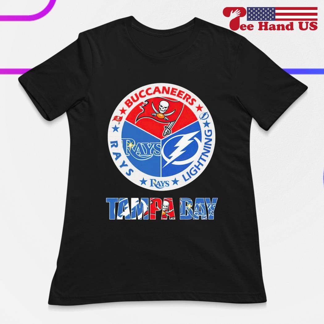 Tampa Bay Rays Buccaneers Lightning Rays logo shirt, hoodie