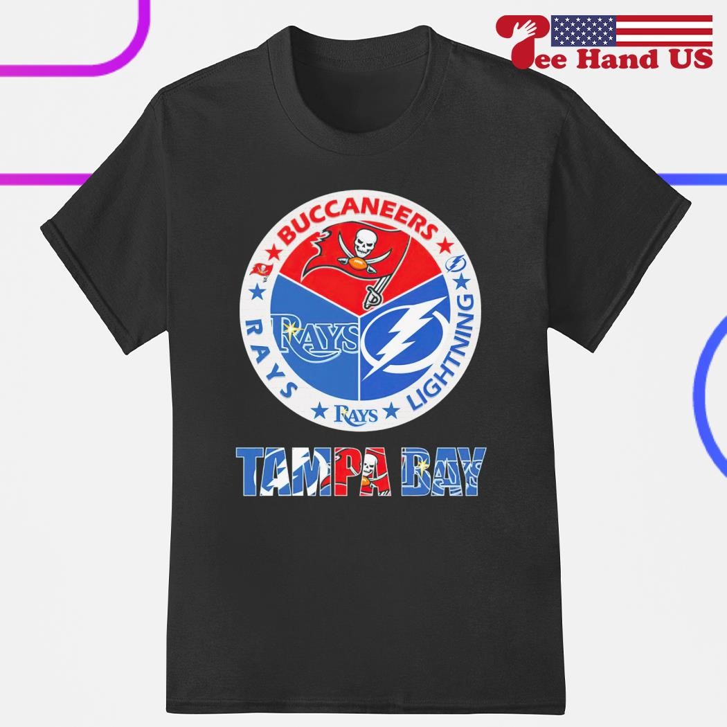 Tampa Bay Rays Buccaneers Lightning Rays logo shirt, hoodie, sweater, long  sleeve and tank top