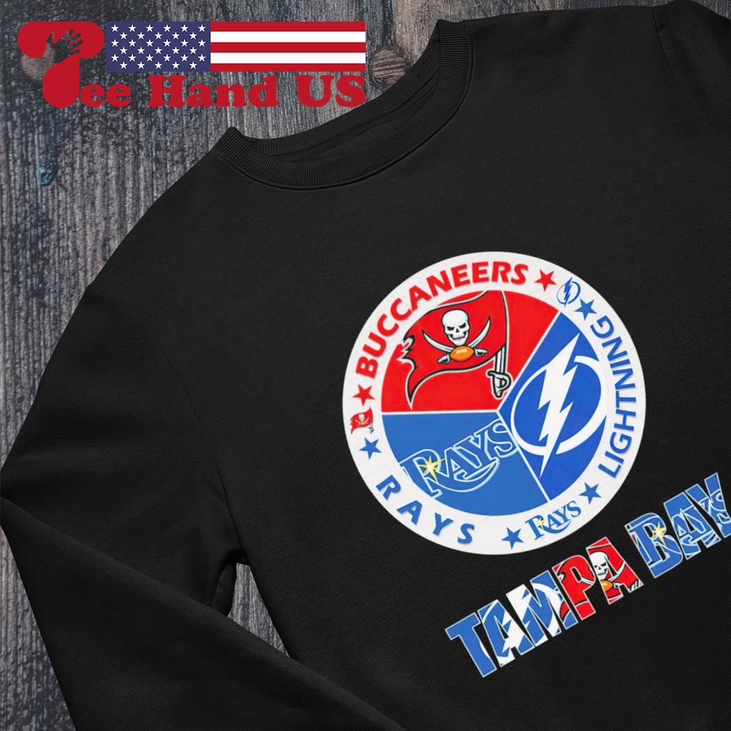 Tampa Bay Buccaneers And Lightning x Rays Logo Shirt, hoodie