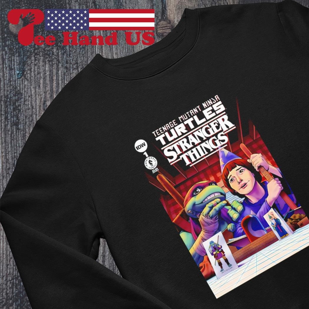 Teenage Mutant Ninja Turtles x Stranger Things Issue Shirt