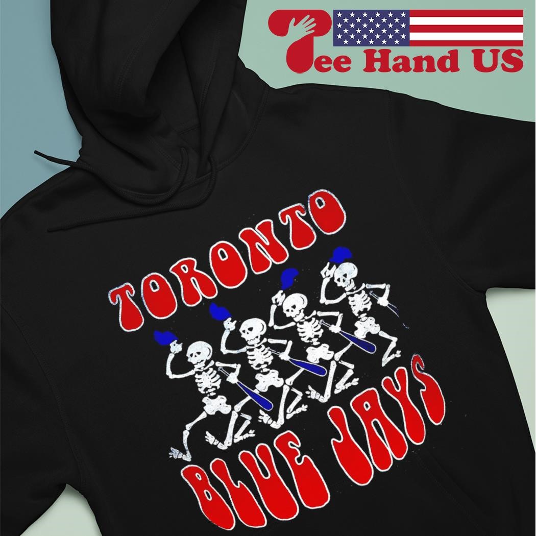 Toronto Blue Jays skeleton dance shirt, hoodie, sweater, long sleeve and  tank top
