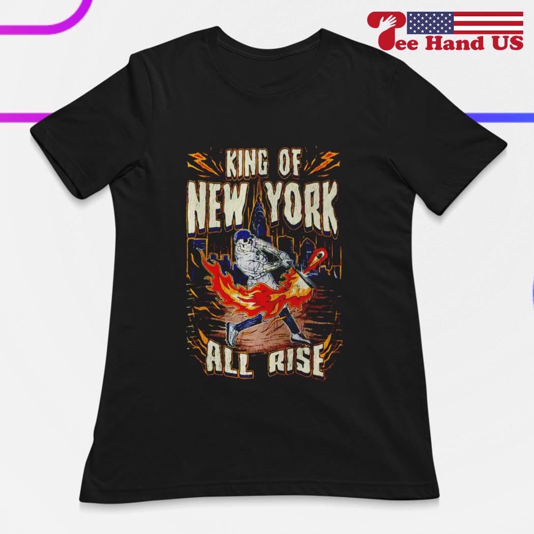 Aaron Judge Skeleton king of New York all rise shirt, hoodie, sweater, long  sleeve and tank top
