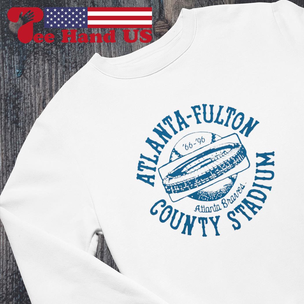 Official Atlanta-Fulton County Stadium Atlanta Braves t-shirt