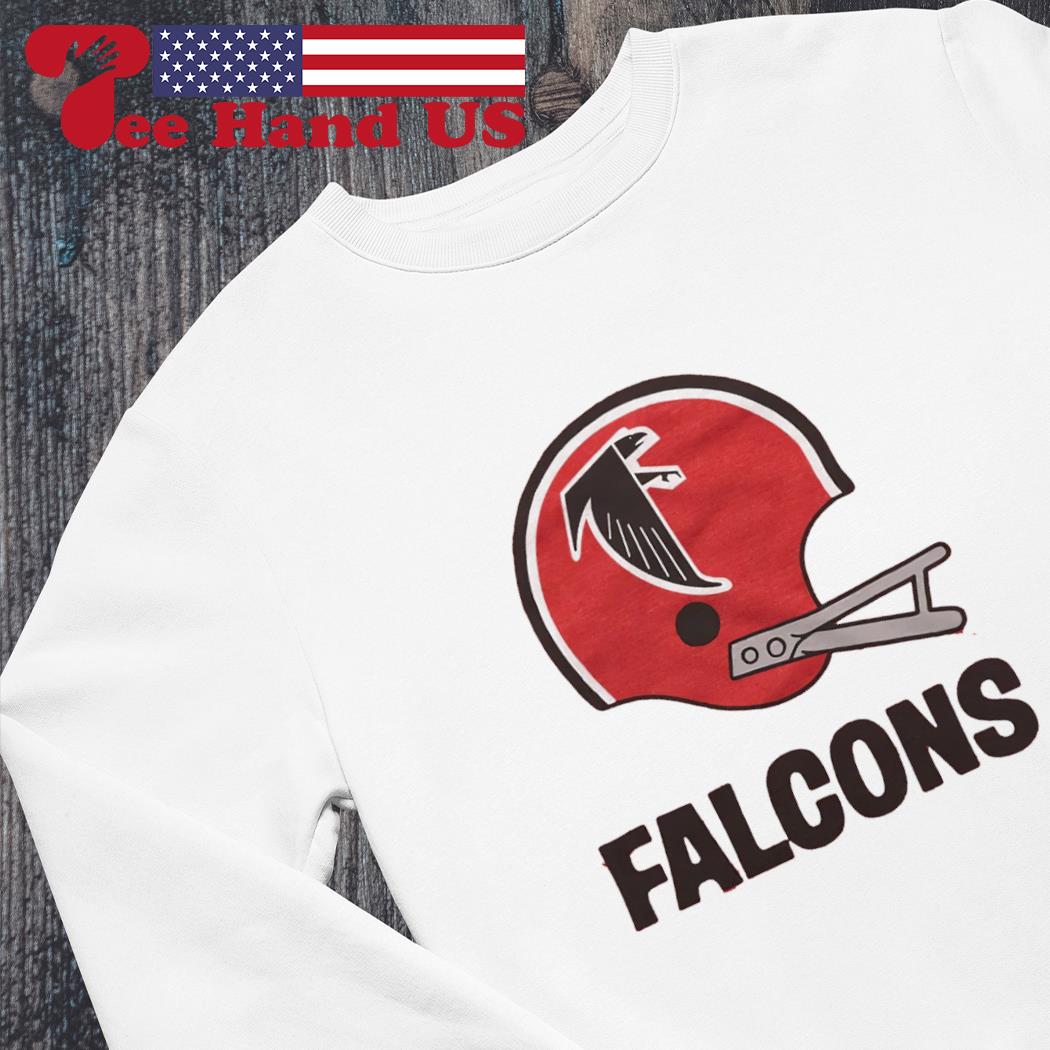 Youth Black Atlanta Falcons Helmet T-Shirt