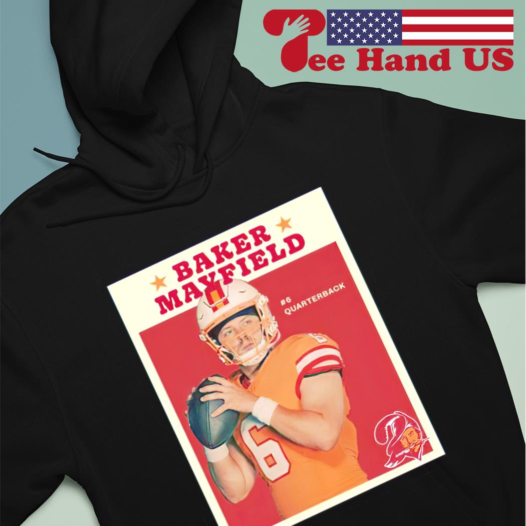 Official Baker mayfield qb no one time to bake tampa bay buccaneers T-shirt,  hoodie, tank top, sweater and long sleeve t-shirt