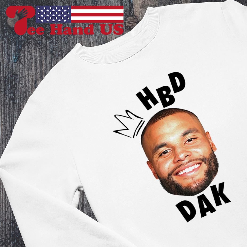 Ceedee lamb wearing hbd dak T-shirt