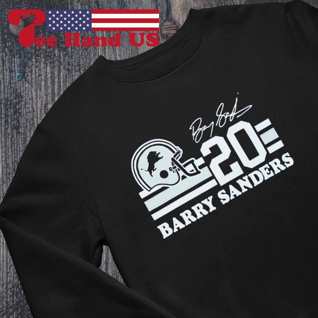 Official detroit Lions Barry Sanders #20 Tee Shirt, hoodie, sweater, long  sleeve and tank top