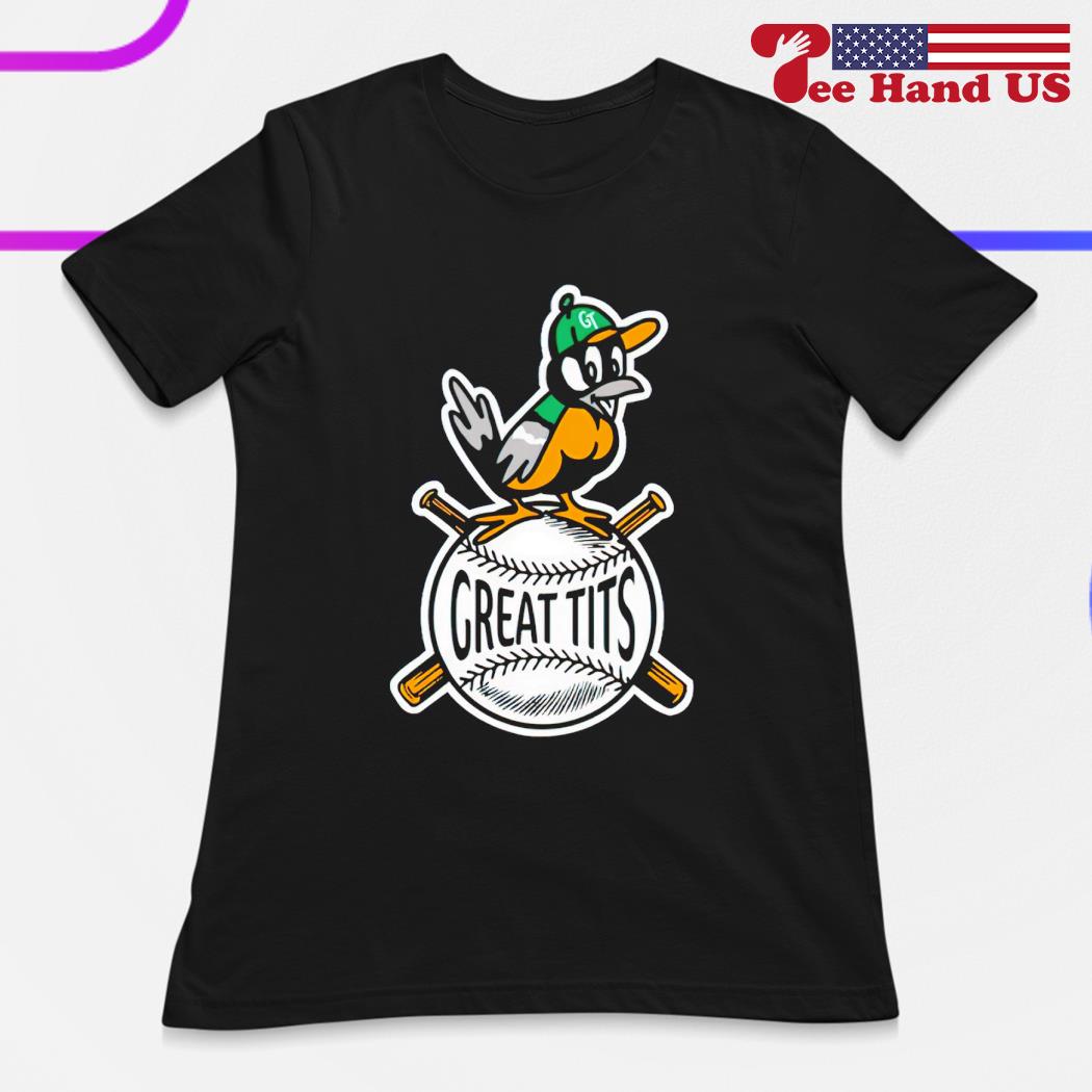  Bird Design Baseball T-Shirt - Unique T-Shirt