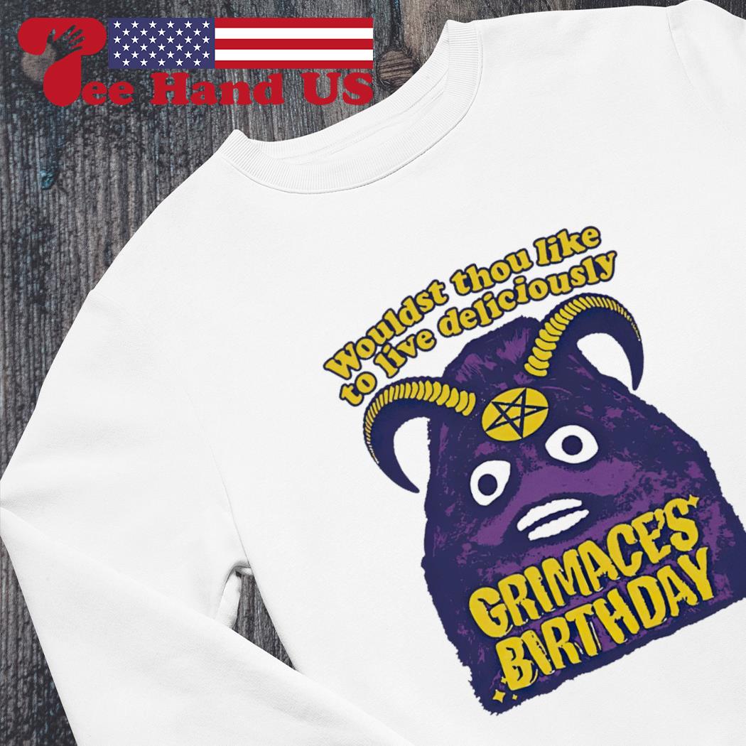 New Age Grimace Birthday shirt, hoodie, sweater, long sleeve and tank top