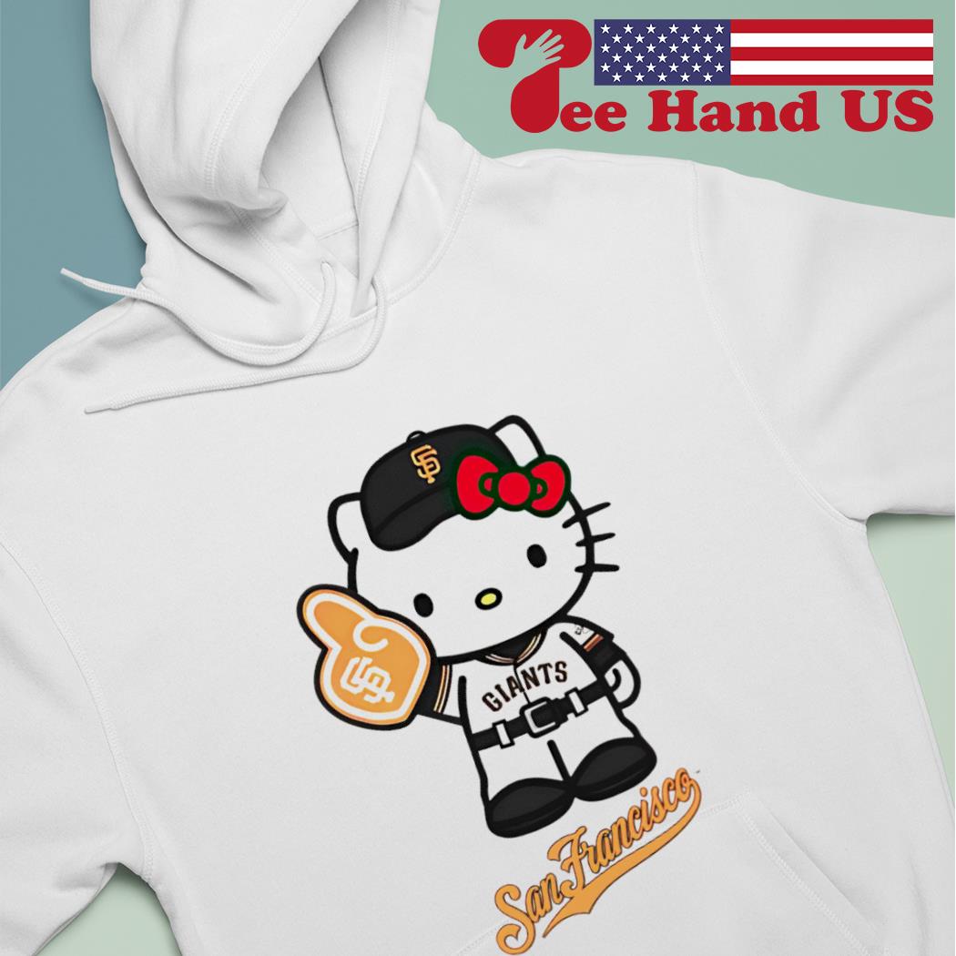 Logo San francisco giants hello kitty baseball shirt, hoodie, sweater, long  sleeve and tank top