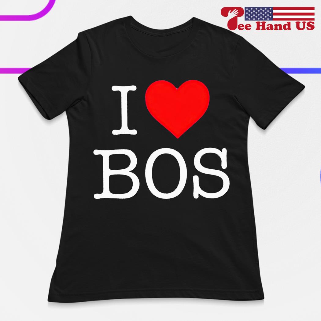 I Love Bos Hoodie, Custom prints store