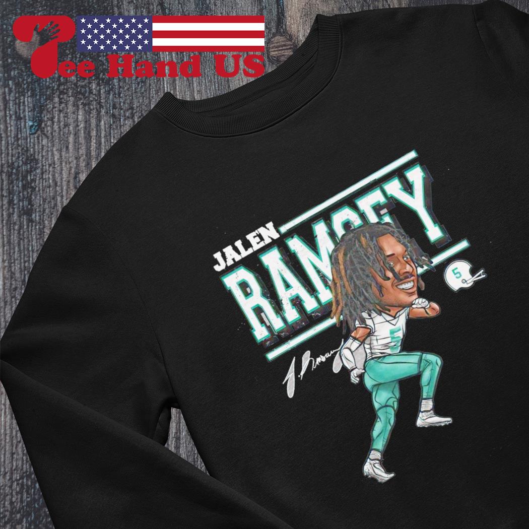 Jalen Ramsey Miami Cartoon signature shirt, hoodie, sweater, long sleeve  and tank top