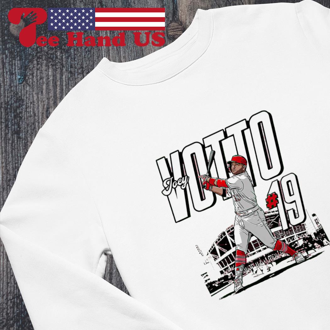 Joey Votto 19 Cincinnati Reds baseball signature logo shirt, hoodie, sweater,  long sleeve and tank top