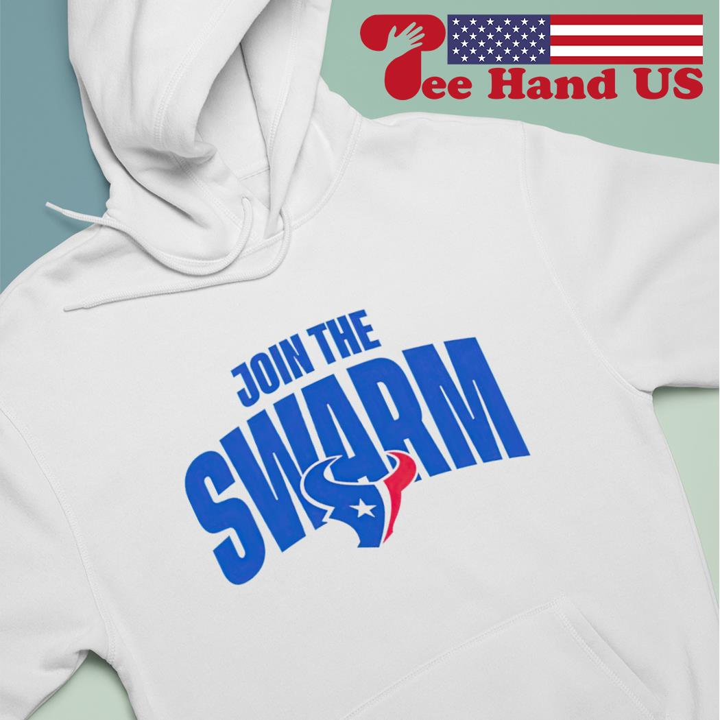 Official Texans team shop join the swarm houston texans T-shirt