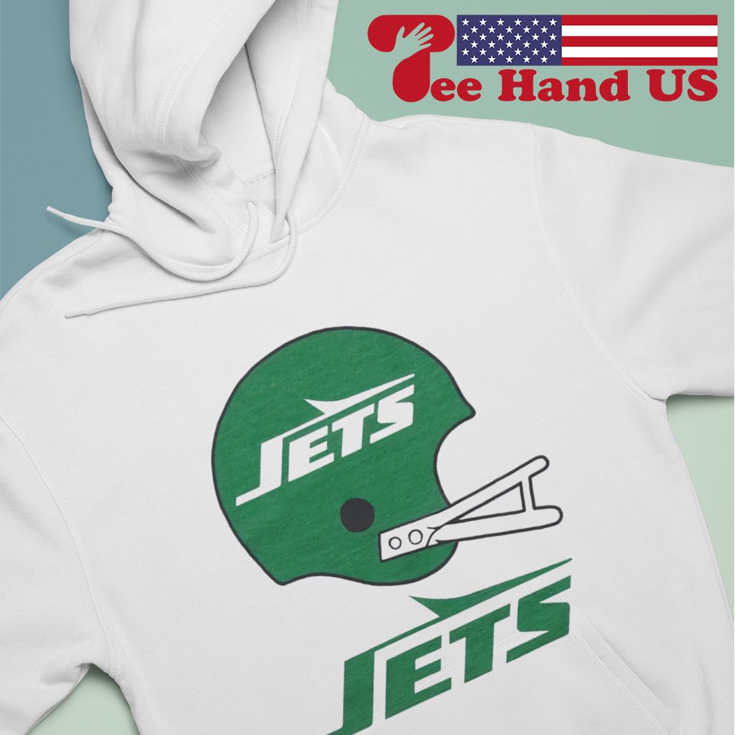 New York Jets Throwback Helmet Hoodie