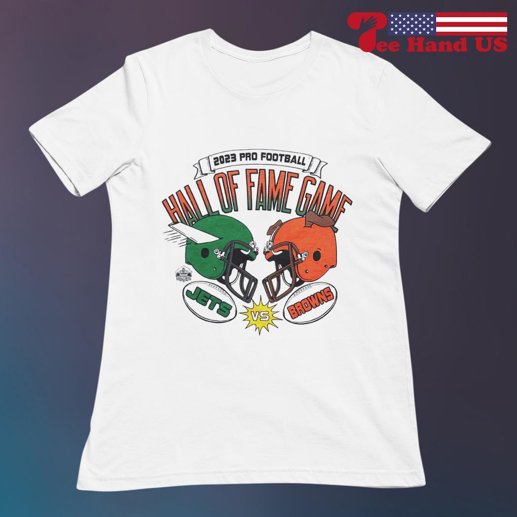 New York Jets vs Cleveland Browns 2023 Pro Football Hall Of Fame Game T- Shirt