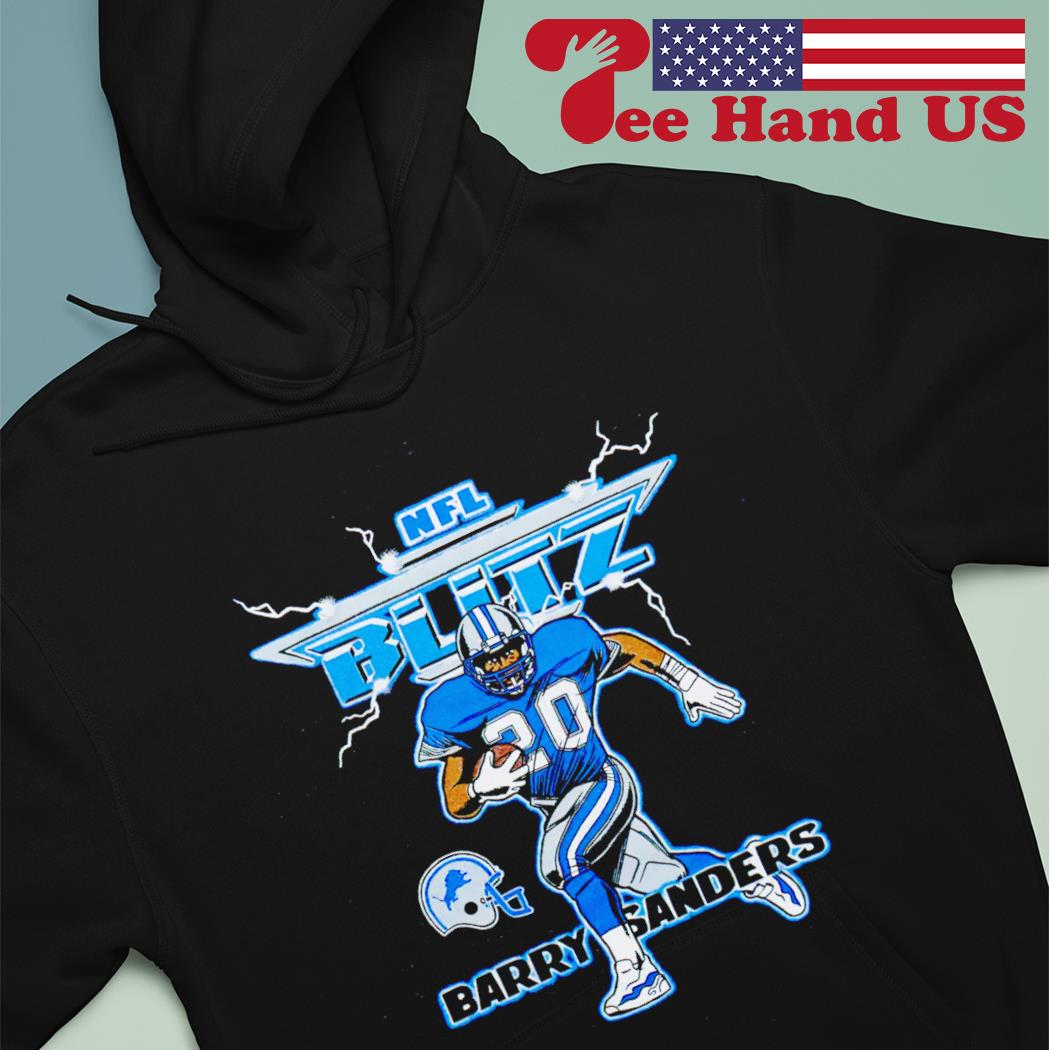 NFL Blitz Lions Barry Sanders shirt, hoodie, sweater, long sleeve