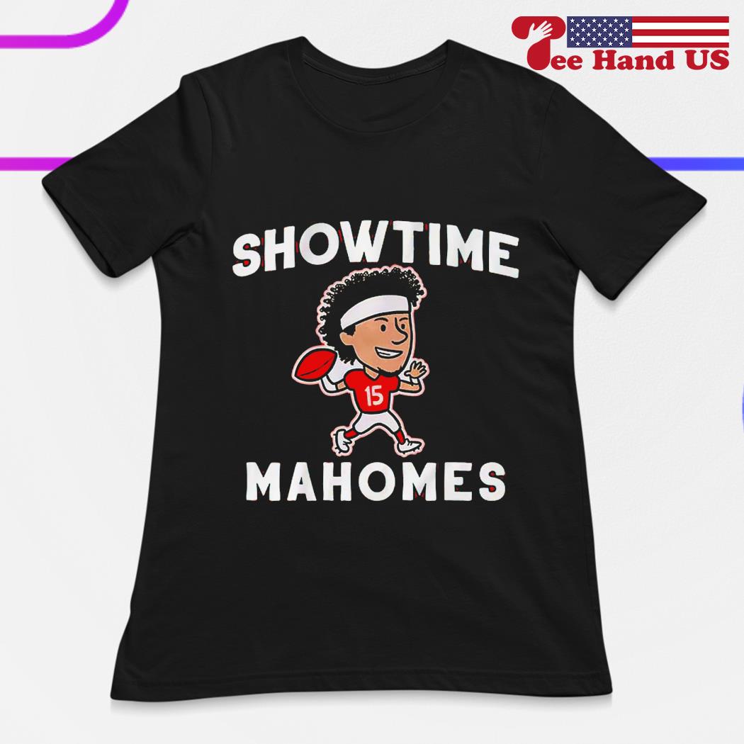 Patrick Mahomes showtime kids cartoon shirt, hoodie, sweater, long sleeve  and tank top