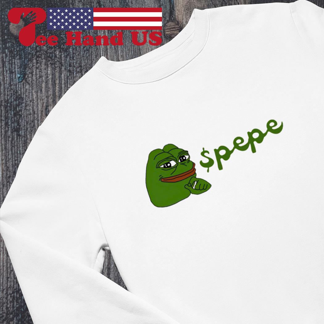 Pepe the frog smile thinking about money shirt, hoodie, sweater, long  sleeve and tank top
