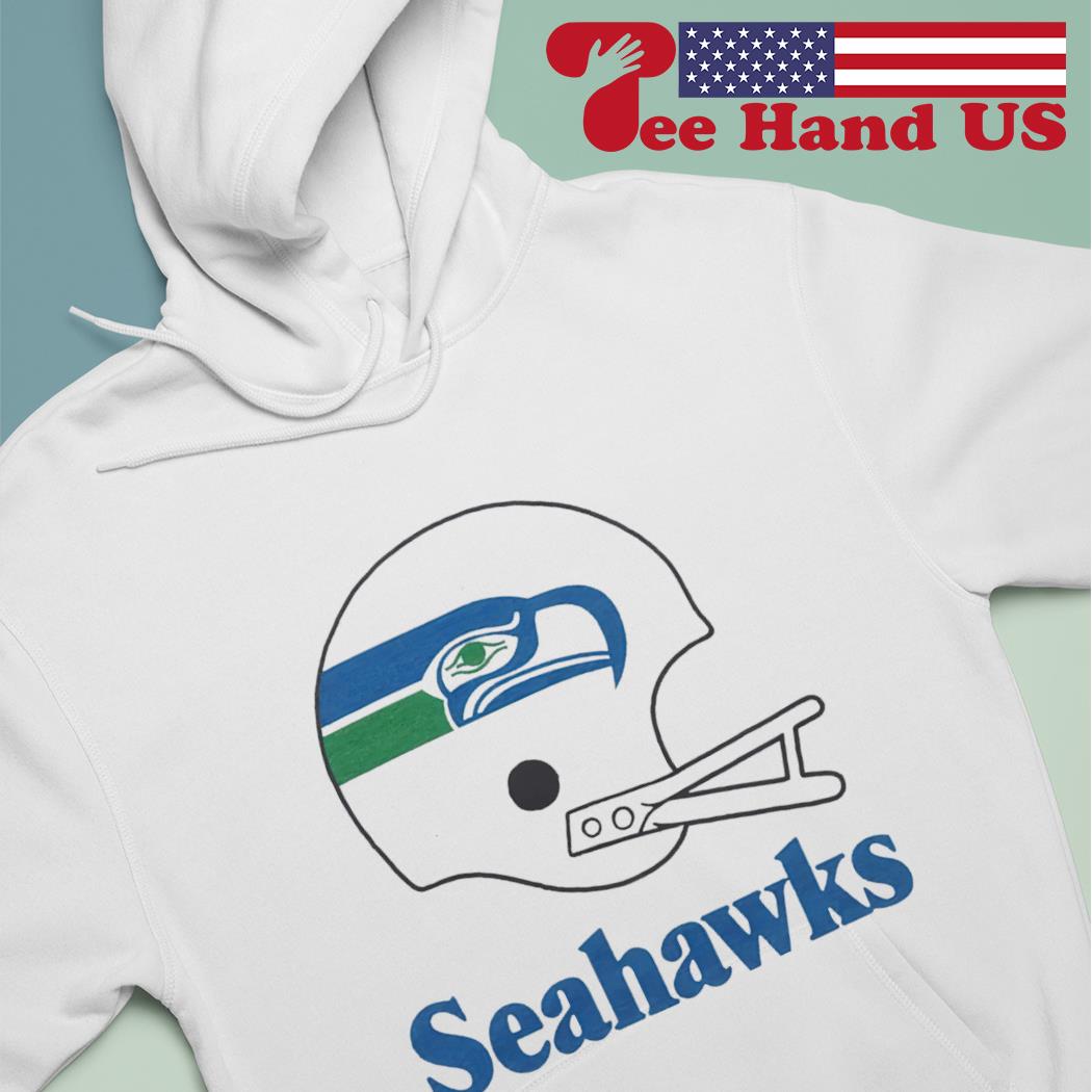 Seattle Seahawks throwback helmet shirt, hoodie, sweater, long