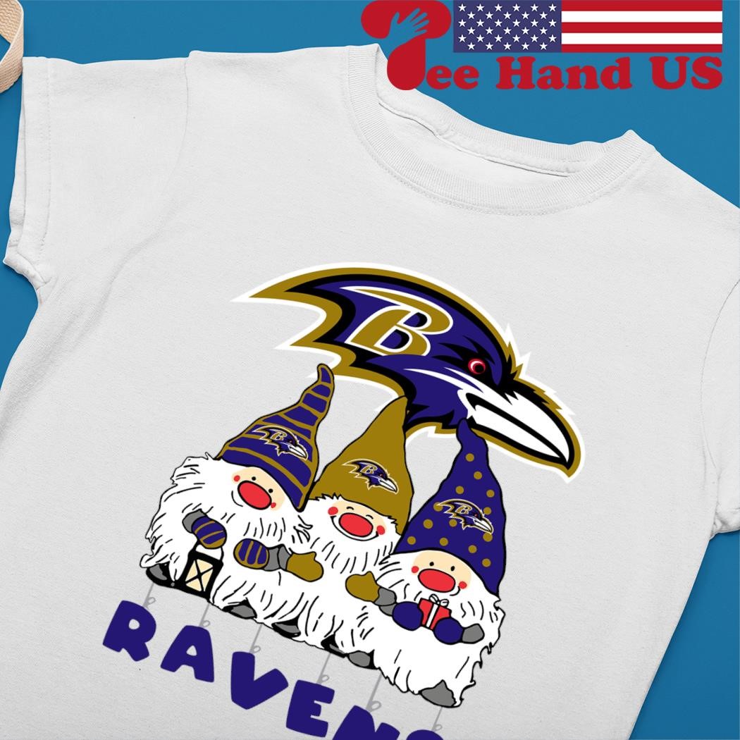 Baltimore Ravens The Gnomes shirt, hoodie, sweater, long sleeve and tank top